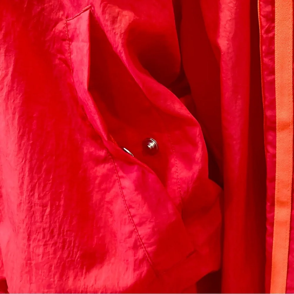 Adidas XS Japona TT Red and Orange Track Jacket Windbreaker Primegreen - Picture 11 of 16